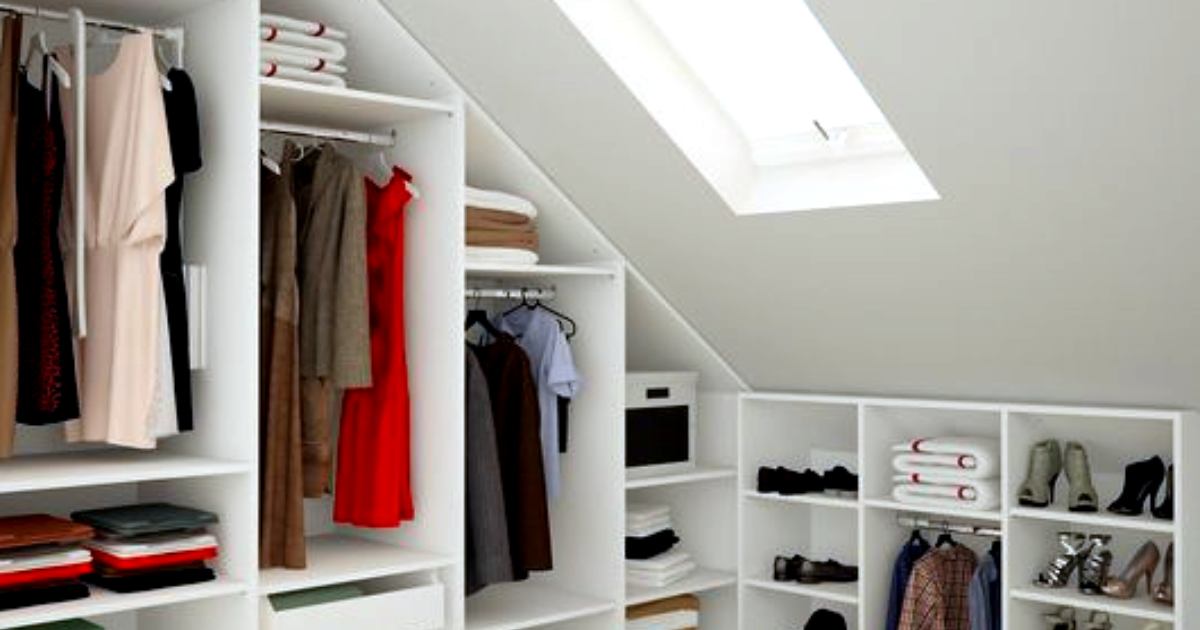 Dressing sur-mesure adapté à votre chambre mansardée : conseils