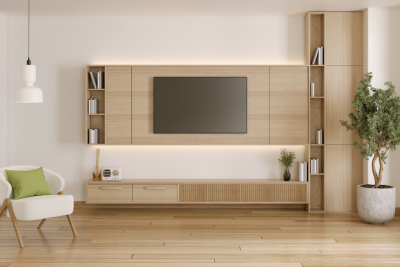 Meuble TV en bois sur mesure